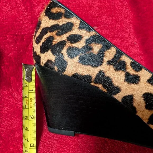Franco Sarto Animal Print Wedge Heel Size 6 NWOT - Picture 6 of 6